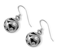 Load image into Gallery viewer, Sterling Silver Ball Shaped Plain EarringsAnd Earring Height 35 mm