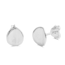 Load image into Gallery viewer, Sterling Silver Small Stud EarringsAnd Earrings Height 8mm