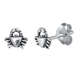 Sterling SilverCrab Small Stud Earrings