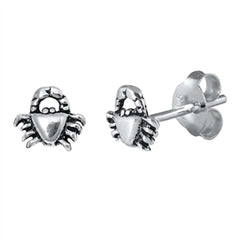 Sterling SilverCrab Small Stud Earrings