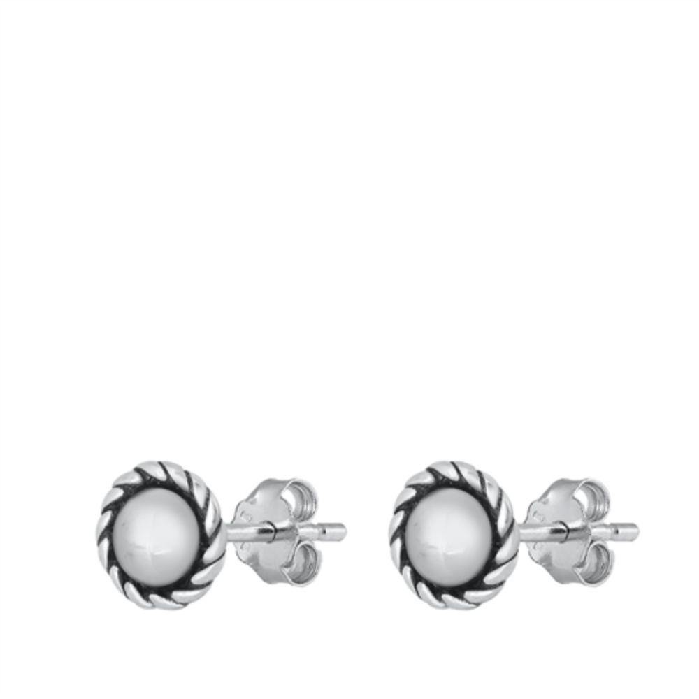 Sterling Silver Stud Earrings - silverdepot