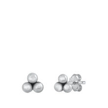 Load image into Gallery viewer, Sterling Silver Stud Earrings - silverdepot