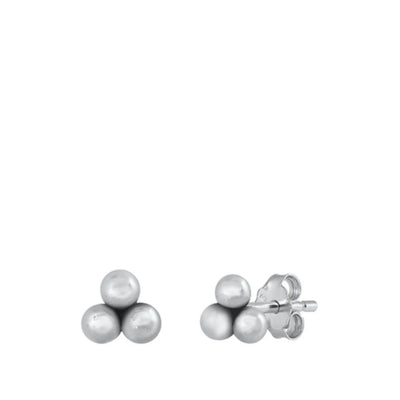 Sterling Silver Stud Earrings - silverdepot