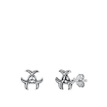 Load image into Gallery viewer, Sterling Silver Oxidized Earrings