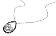 Load image into Gallery viewer, Sterling Silver Necklace Heart With CZ
