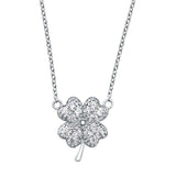 Sterling Silver Four Leaf Clover Necklaces