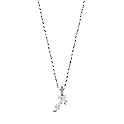 Sterling Silver Sagittarius Zodiac Necklace