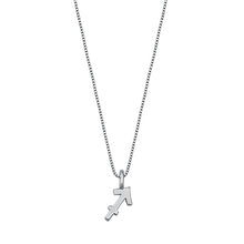 Load image into Gallery viewer, Sterling Silver Sagittarius Zodiac Necklace
