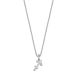 Sterling Silver Sagittarius Zodiac Necklace