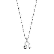 Load image into Gallery viewer, Sterling Silver Leo Zodiac Necklace