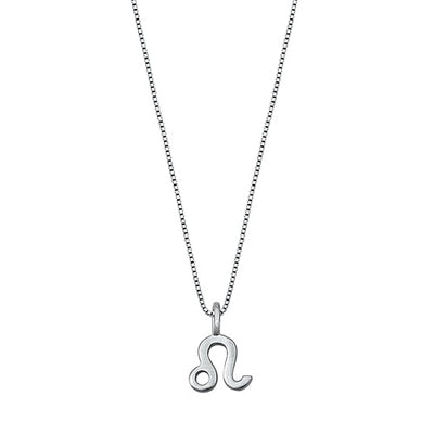 Sterling Silver Leo Zodiac Necklace