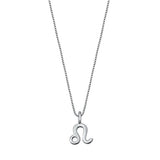 Sterling Silver Leo Zodiac Necklace