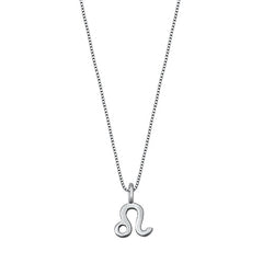 Sterling Silver Leo Zodiac Necklace