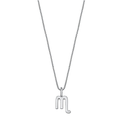 Sterling Silver Scorpio Zodiac Necklace