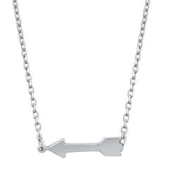 Sterling Silver Arrow Necklace