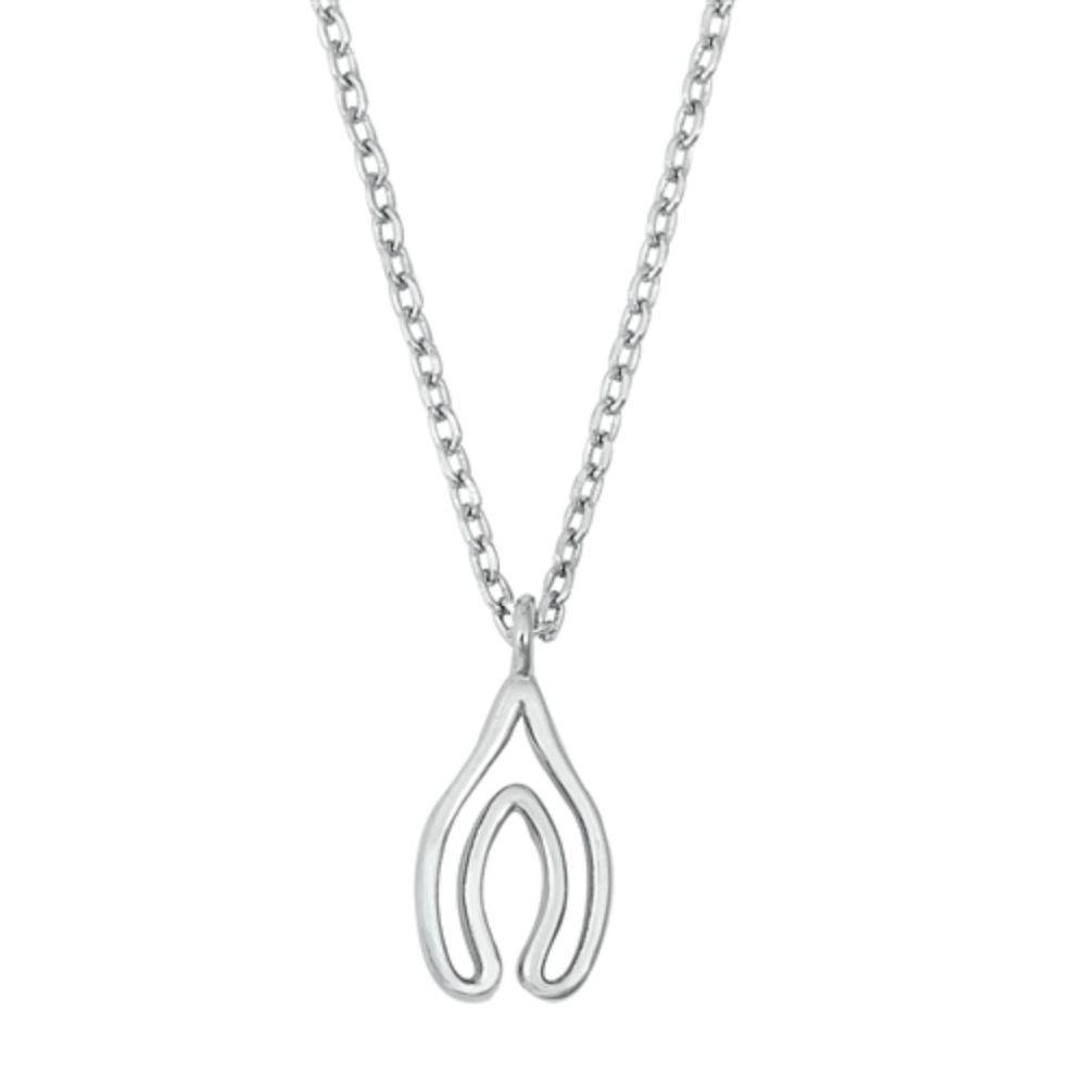 Sterling Silver Horseshoe Necklace