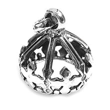 Load image into Gallery viewer, Sterling Silver Crown Shape PendantAndHeight 21mm