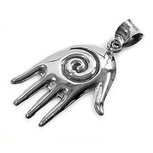 Load image into Gallery viewer, Sterling Silver Hand Shape PendantAndHeight 41mm