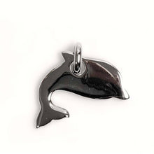 Load image into Gallery viewer, Sterling Silver Dolphin Shape PendantAndHeight 18mm