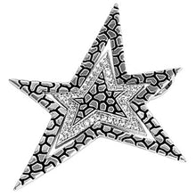 Load image into Gallery viewer, Sterling Silver Star Shape PendantAndHeight 58mm