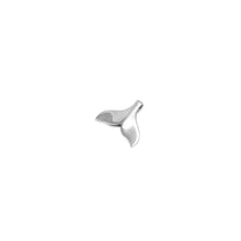 Load image into Gallery viewer, Sterling Silver Whale Tail Plain Pendant