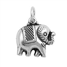 Load image into Gallery viewer, Sterling Silver Elephant Plain Pendant