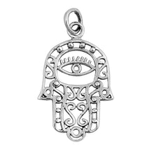 Load image into Gallery viewer, Sterling Silver Hmas Shape PendantAndHeight 22mm