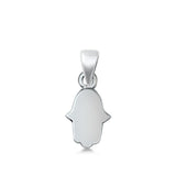 Sterling Silver Hamsa Pendant