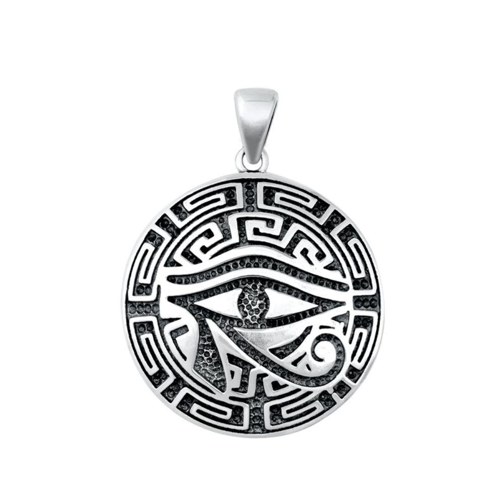 Sterling Silver Eye of Horus Pendant