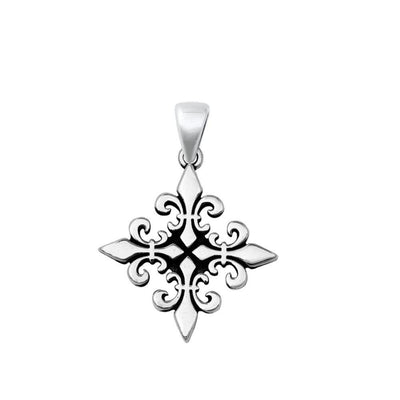 Sterling Silver Cross Pendant - silverdepot