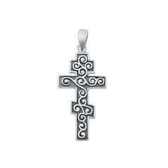 Sterling Silver Oxidized Astrology Chart Pendant