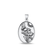 Load image into Gallery viewer, Sterling Silver Oxidized Nature Pendant