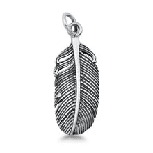 Load image into Gallery viewer, Sterling Silver Oxidized Eye Of Horus Plain Pendant Face Height-19.2mm