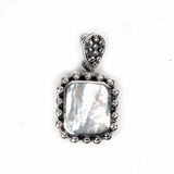 Sterling Silver Pearl Stone Pendant