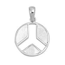 Load image into Gallery viewer, Sterling Silver Pearl Stone Pendant