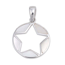 Load image into Gallery viewer, Sterling Silver Pearl Stone Pendant