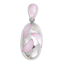 Load image into Gallery viewer, Sterling Silver Pearl Stone Pendant