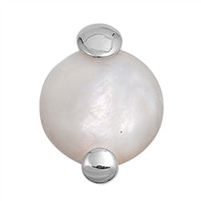 Load image into Gallery viewer, Sterling Silver Pearl Stone Pendant