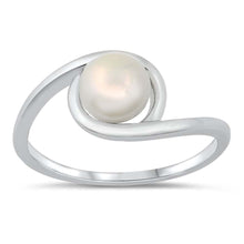 Load image into Gallery viewer, Sterling Silver Freshwater Pearl Ring