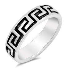 Load image into Gallery viewer, Sterling Silver Spinner Shaped Plain RingsAnd Band Width 6mm