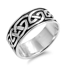 Load image into Gallery viewer, Sterling Silver Celtic Ring
