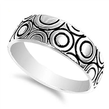 Load image into Gallery viewer, Sterling Silver Rounds Shaped Plain RingsAnd Face Height 7mmAnd Weight 6grams