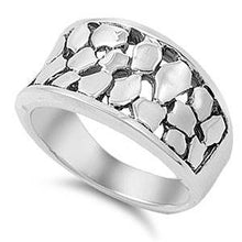 Load image into Gallery viewer, Sterling Silver Celtic Shaped Plain RingsAnd Face Height 13mmAnd Weight 7.3grams