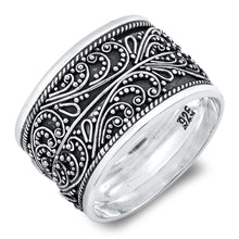 Load image into Gallery viewer, Sterling Silver Bali Ring