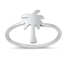 Load image into Gallery viewer, Sterling Silver Palm Tree Ring
