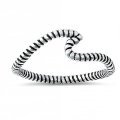 Sterling Silver Wave Ring