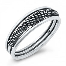 Load image into Gallery viewer, Sterling Silver Round Braid Ring