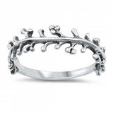 Sterling Silver Branches Ring