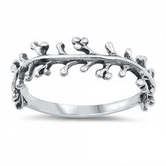 Sterling Silver Branches Ring