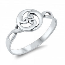 Load image into Gallery viewer, Sterling Silver Waves Ring